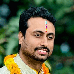 Dharmendra Krishna Poudel Logo